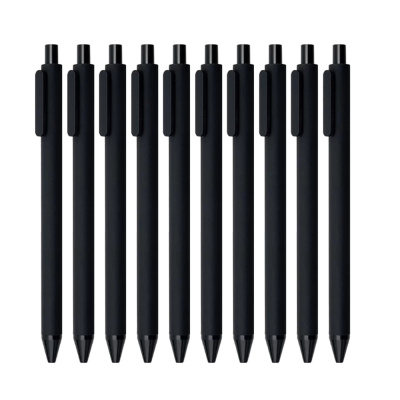Набор гелевых ручек Xiaomi Kaco K1015 Pure Plastic Gel Ink Pen 10шт Black